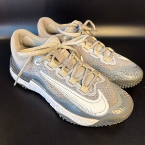 Nike React Renew Training Shoes Athletic Gym Sneakers Neutral Gray White Size 8‎